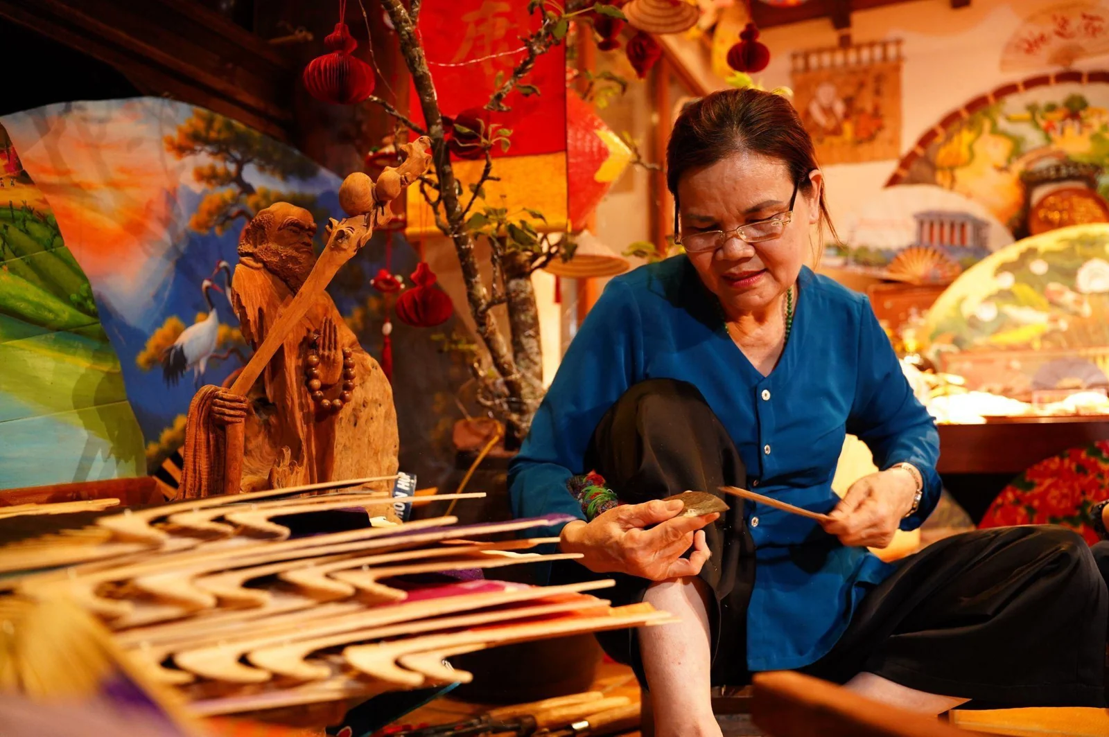 Chọn tre, chẻ nan